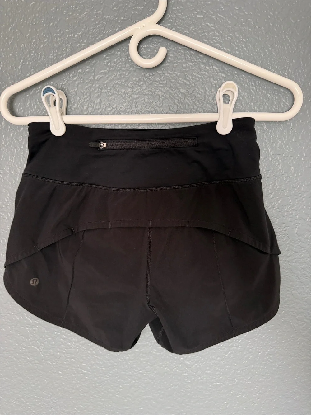 lululemon athletica Women’s High Rise Black Speed Up Athletic Short